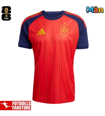 Spanien Hemmatröja VM 2026 Kortärmad